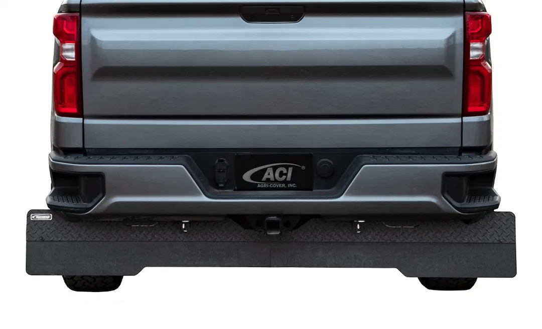 H1010149 – ACCESS Mud Flap, Direct-Fit Single Flat With Logo Diamond Mist Black Rubber Bolt On Mounting Bracket With ...
